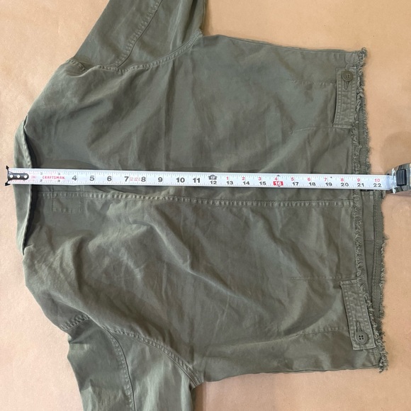 Sanctuary Olive Green Jacket Size - Picture 12 of 13